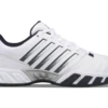 K-Swiss Mens Bigshot 4 AC - White Pecoat Silver 1 K-Swiss Mens Bigshot 4 AC - White Pecoat Silver -Tennis Boutiques 06989 177 M 8