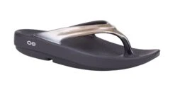 Oofos Oolala Thongs Black/Latte