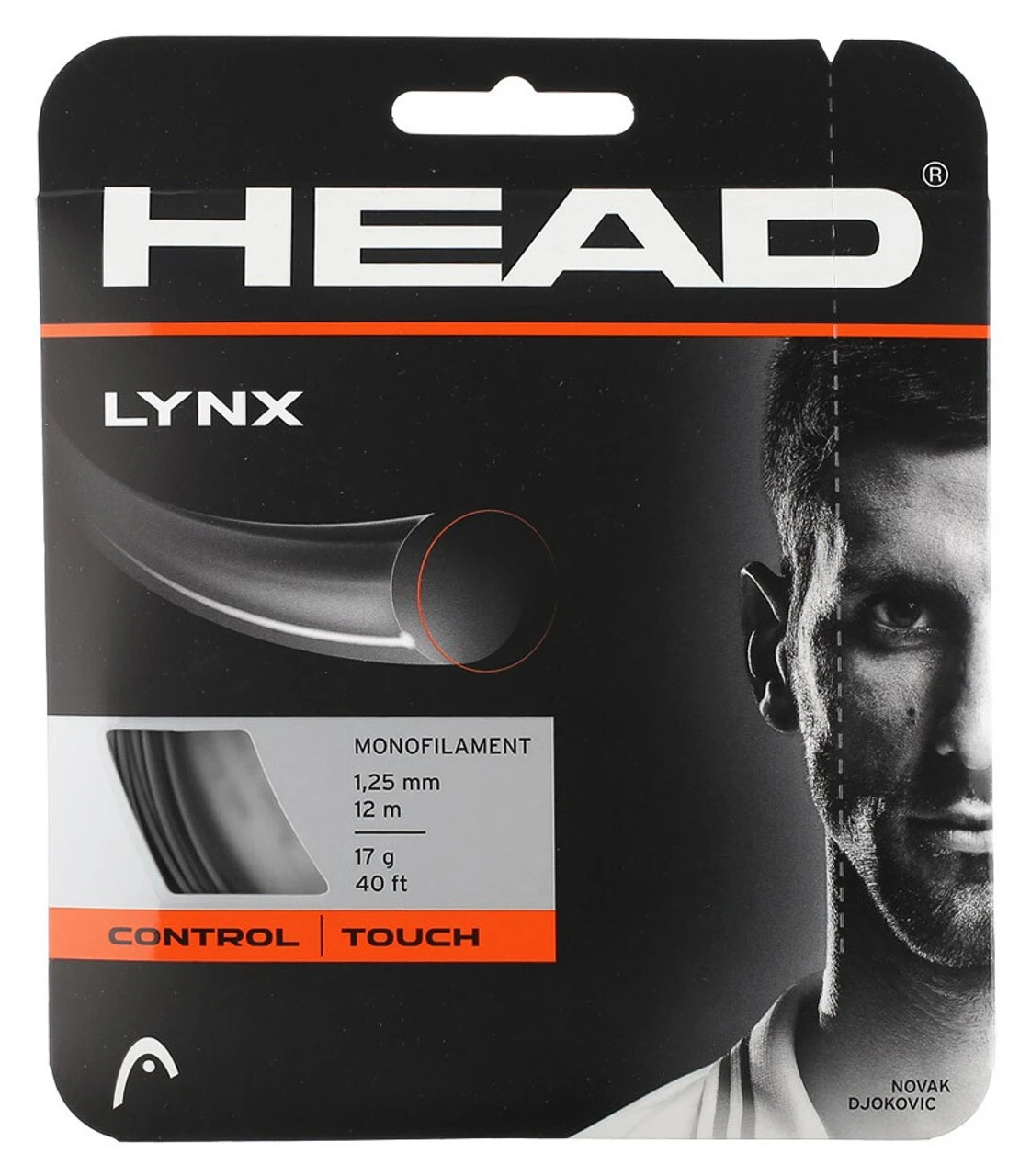 Head Lynx 1.25mm/17G Set - Anthracite 3 Head Lynx 1.25mm/17G Set - Anthracite