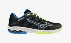 Mizuno Mens Wave Exceed Light AC - Black/Lime