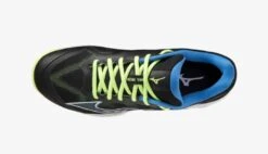 Mizuno Mens Wave Exceed Light AC - Black/Lime -Tennis Boutiques 61GA2218 3