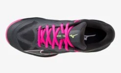 Mizuno Womens Wave Exceed Light AC - Ebony/Pink -Tennis Boutiques 61GA2219 5