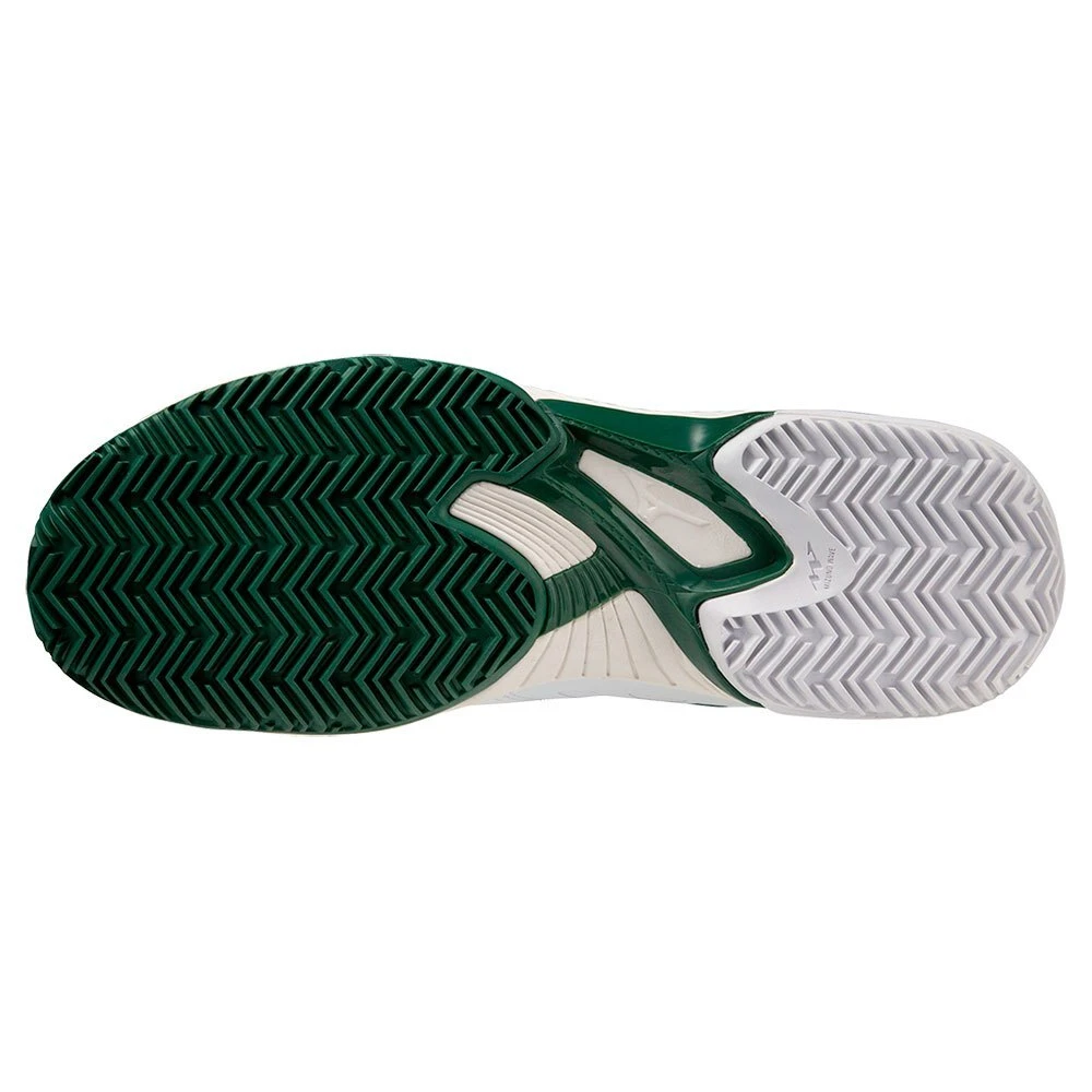 Mizuno Mens Wave Exceed Tour 5 AC - White/Pineneedle 4 Mizuno Mens Wave Exceed Tour 5 AC - White/Pineneedle - Image 2