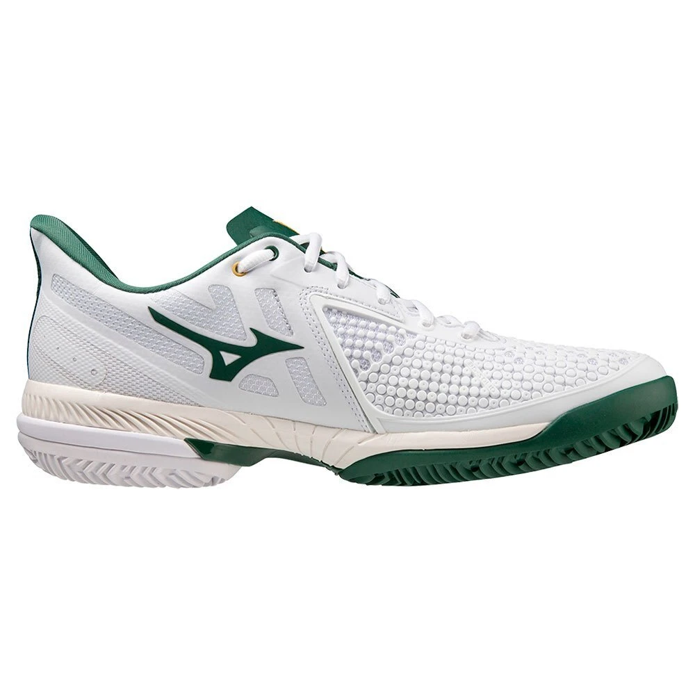 Mizuno Mens Wave Exceed Tour 5 AC - White/Pineneedle 5 Mizuno Mens Wave Exceed Tour 5 AC - White/Pineneedle - Image 3