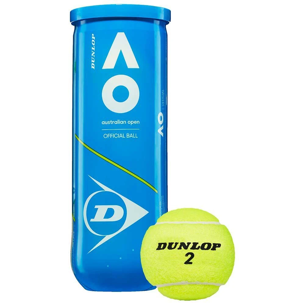 Dunlop Australian Open 3 Ball Can 2 Dunlop Australian Open 3 Ball Can