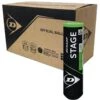 Dunlop Stage 1 Green 4 18 Ball Can Case 2 Dunlop Stage 1 Green 4 18 Ball Can Case -Tennis Boutiques DLTB00029x18