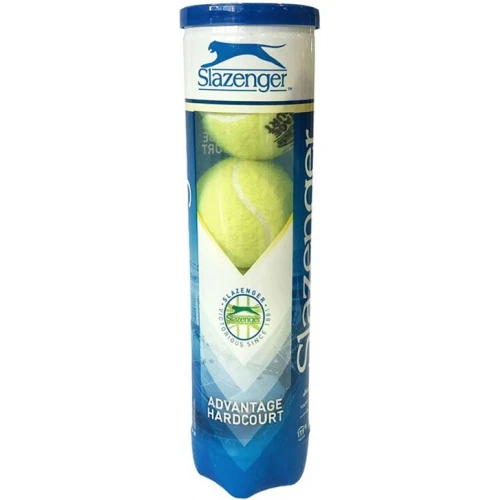 Slazenger Advantage Hard Court 4 Ball Can 3 Slazenger Advantage Hard Court 4 Ball Can
