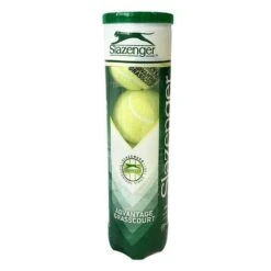 Slazenger Advantage Grasscourt Tennis Balls 4 Ball Can