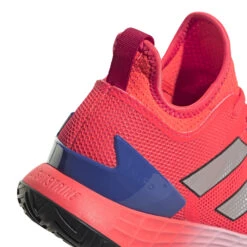 Adidas Mens Adizero Ubersonic 4 - Red/Silver/Blue 20 Adidas Mens Adizero Ubersonic 4 - Red/Silver/Blue -Tennis Boutiques HQ8379 8