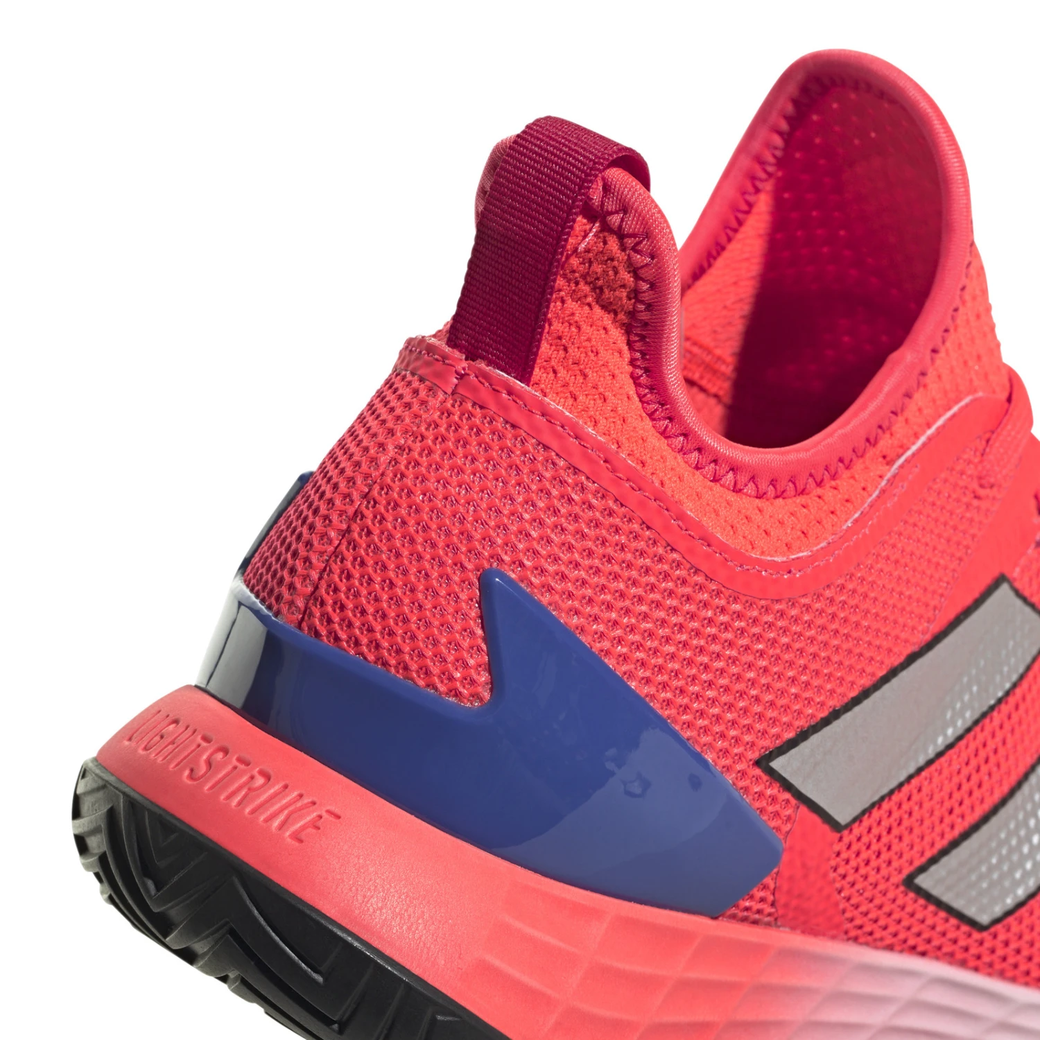 Adidas Mens Adizero Ubersonic 4 - Red/Silver/Blue 11 Adidas Mens Adizero Ubersonic 4 - Red/Silver/Blue - Image 9