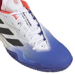 Adidas Mens Barricade - Lucid Blue/Black/Solar Red -Tennis Boutiques HQ8917 7
