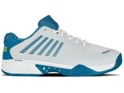 K-Swiss Hyper Court Express AC - Brilliant White/Scuba Blue
