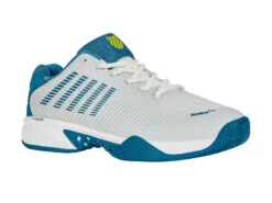 K-Swiss Hyper Court Express AC - Brilliant White/Scuba Blue -Tennis Boutiques KSM06613136 6
