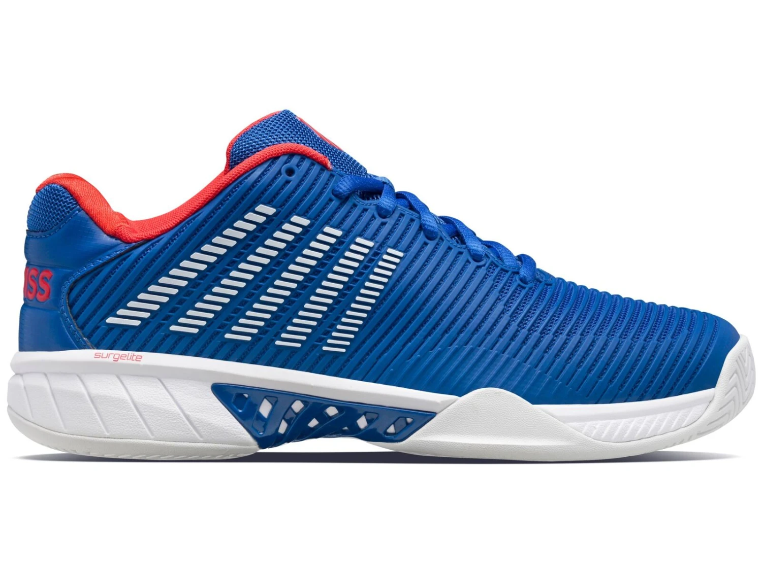 K-Swiss Mens Hypercourt Express AC - Blue/White 3 K-Swiss Mens Hypercourt Express AC - Blue/White