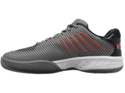 K-Swiss Mens Hypercourt Express HB - Steel Grey/Spicy Red -Tennis Boutiques KSM06614052 3