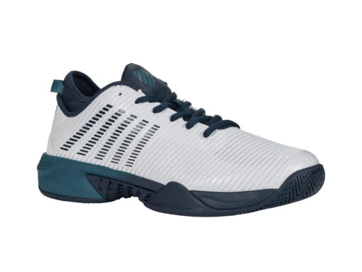 K-Swiss Mens Hypercourt Supreme AC - White/Pond -Tennis Boutiques KSM06615141 085
