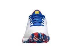 K-Swiss Mens Hypercourt Supreme AC - White/Classic Blue/Berry -Tennis Boutiques KSM06615166 1