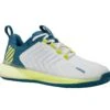 K-Swiss Mens Ultrashot 3 AC - White/Cestial/Primrose 2 K-Swiss Mens Ultrashot 3 AC - White/Cestial/Primrose -Tennis Boutiques KSM06988136 085