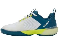 K-Swiss Mens Ultrashot 3 AC - White/Cestial/Primrose -Tennis Boutiques KSM06988136 3