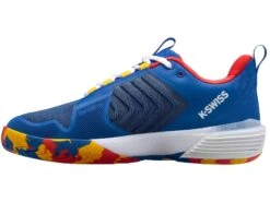 K-Swiss Mens Ultrashot 3 AC - Blue/Berry Red -Tennis Boutiques KSM06988442 3