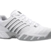 K-Swiss Mens Bigshot 4 AC - White/Highrise Silver 1 K-Swiss Mens Bigshot 4 AC - White/Highrise Silver -Tennis Boutiques KSM06989162 08
