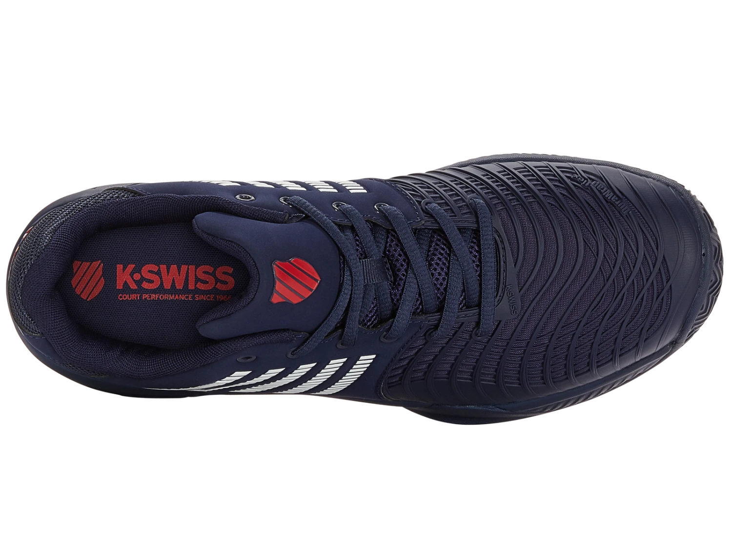 K-Swiss Mens Express Light HB - Peacoat/Mars Red 9 K-Swiss Mens Express Light HB - Peacoat/Mars Red - Image 7