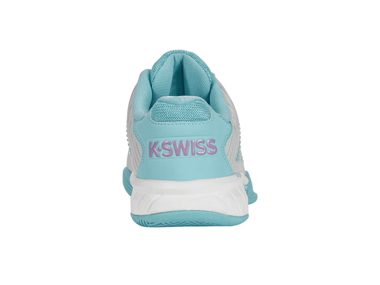 K-Swiss Womens Hypercourt Express AC - White/Angel Blue 6 K-Swiss Womens Hypercourt Express AC - White/Angel Blue - Image 4