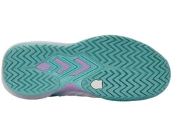 K-Swiss Womens Ultrashot 3 - White/Angel Blue/Lilac 12 K-Swiss Womens Ultrashot 3 - White/Angel Blue/Lilac -Tennis Boutiques KSW96988190 1