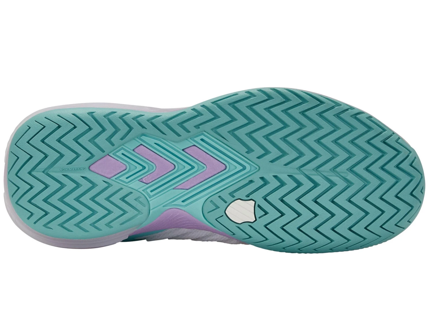 K-Swiss Womens Ultrashot 3 - White/Angel Blue/Lilac 5 K-Swiss Womens Ultrashot 3 - White/Angel Blue/Lilac - Image 3