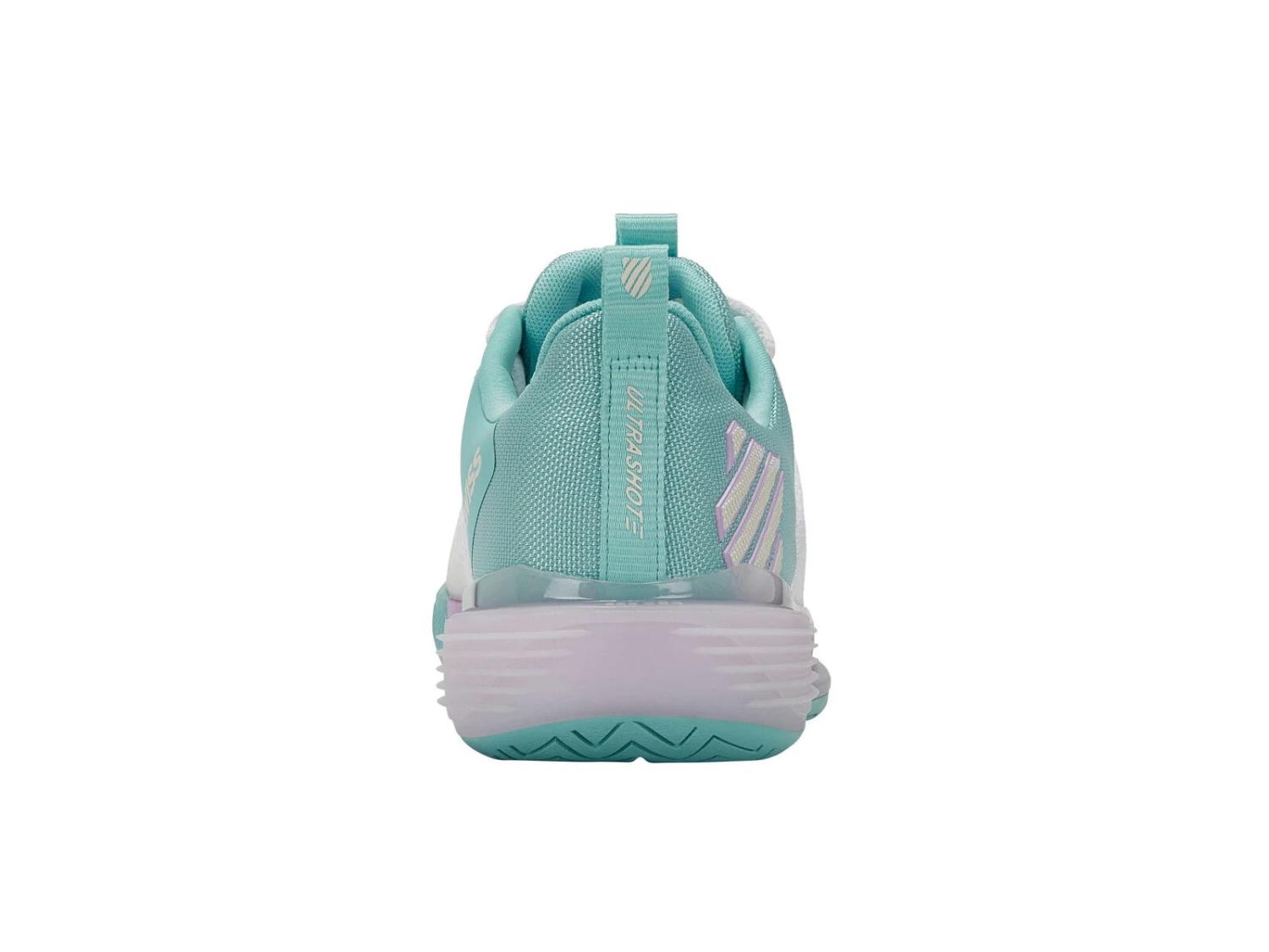 K-Swiss Womens Ultrashot 3 - White/Angel Blue/Lilac 7 K-Swiss Womens Ultrashot 3 - White/Angel Blue/Lilac - Image 5