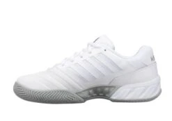 K-Swiss Womens Bigshot 4 AC - White/Silver -Tennis Boutiques KSW96989138 3