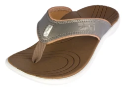 Neat Zori Orthotic Thongs Pewter -Tennis Boutiques NZP001010 2