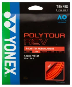 Yonex Poly Tour Rev 1.25 Orange 12m Set