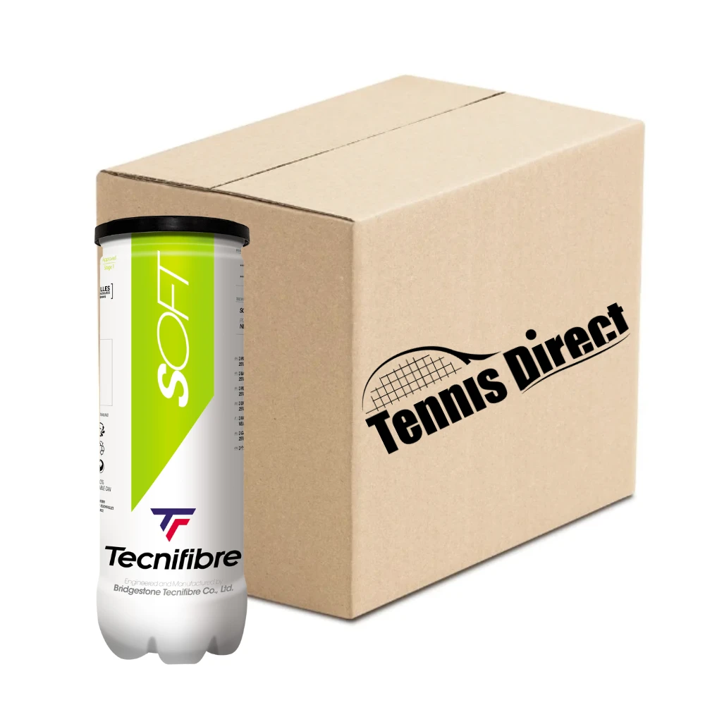 Tecnifibre Green (Soft) Case (3 X 24 Balls) 3 Tecnifibre Green (Soft) Case (3 X 24 Balls)