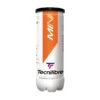 Tecnifibre Orange (Stage 2) 3 Ball Tube -Tennis Boutiques TZTBO