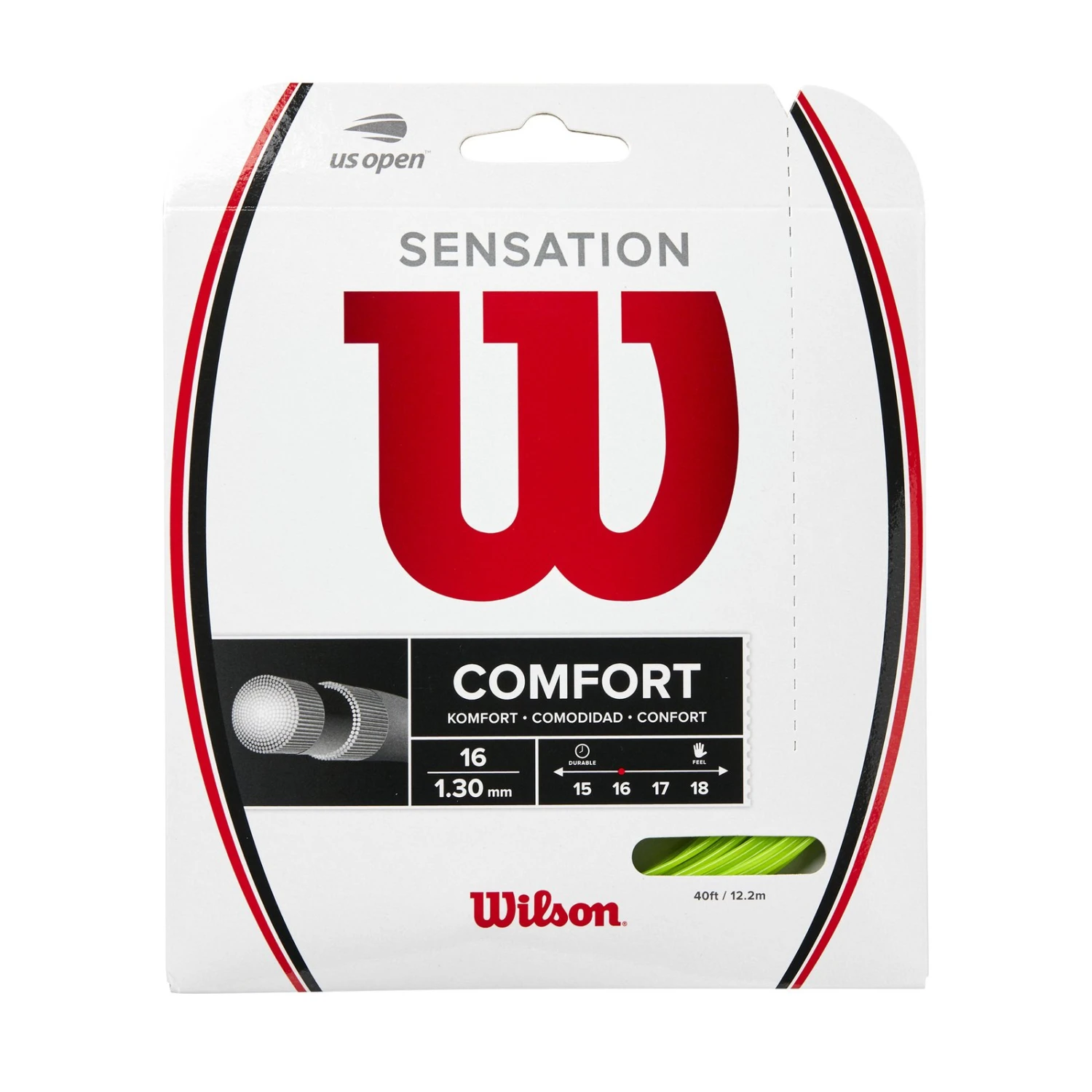 Wilson Sensation 16 Neon Green 16G Set 3 Wilson Sensation 16 Neon Green 16G Set