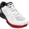 Wilson Mens Rush Pro Ace (2E Width) - White/Black/Red -Tennis Boutiques WRS328420U080