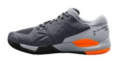 Wilson Mens Rush Pro Ace (2E Width) - Ebony/Quarry/Shocking Orange -Tennis Boutiques WRS328660U 2