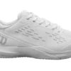Wilson Mens Rush Pro Ace AC (2E Width)- White/White