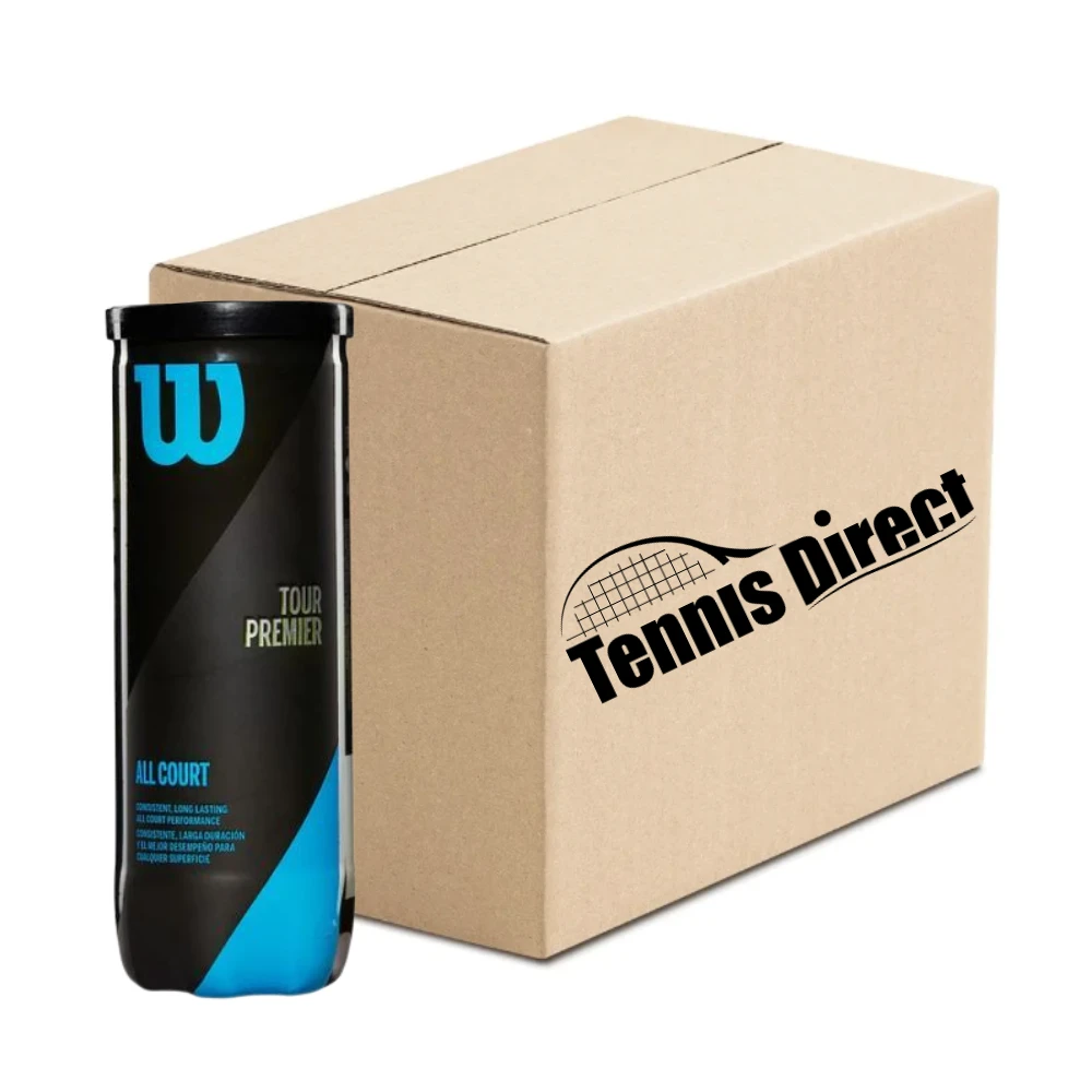 Wilson Tour Premier All Court (24 X 3 Ball) Carton 3 Wilson Tour Premier All Court (24 X 3 Ball) Carton