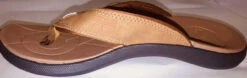 Neat Zori Orthotic Thongs Cognac