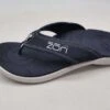 Neat Zori Orthotic Thongs Navy/White -Tennis Boutiques ZORNVYWHT 8