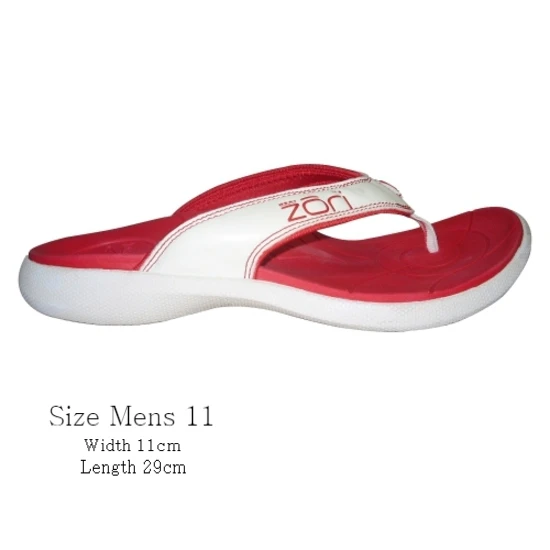 Neat Zori Orthotic Thongs Red 3 Neat Zori Orthotic Thongs Red